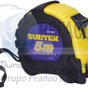 B122081 FLEXOMETRO ANTI-IMPACTO 5M x 1"