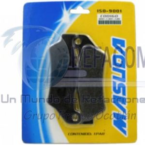 BAF-1301-120 BALATA FRENO DISCO DEL. PULSAR 135/220/YBR125