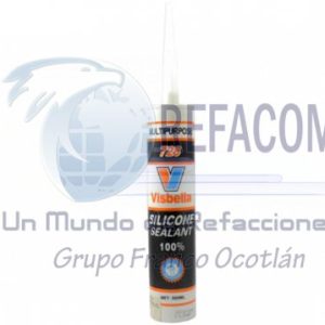 C-QJT SILICON CARTUCHO CLARO 280ML JUNTA FLEX DEVCON