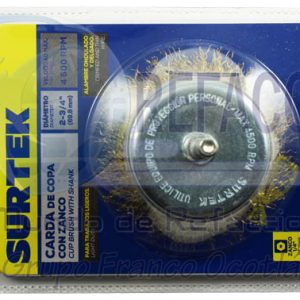 C580 CARDA P/TALADRO COPA 2 3/4" C/ZANCO 1/4" =123253