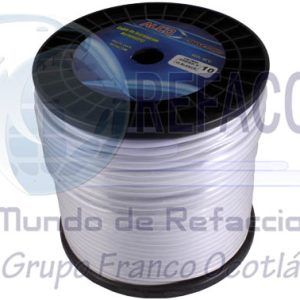 CARRETE-BI10-BCO CABLE INSTALACION ALCO #10 BIMETALICO 100M BLANCO