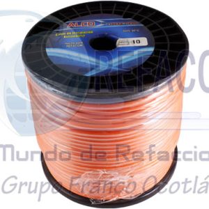 CARRETE-BI10-NJA CABLE INSTALACION ALCO #10 BIMETALICO 100M NARANJA