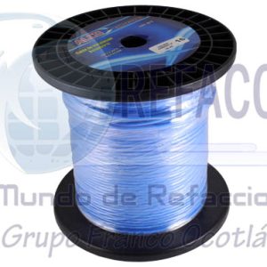 CARRETE-BI16-AZ CABLE INSTALACION ALCO #16 BIMETALICO 100M AZUL