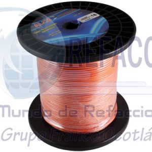 CARRETE-BI16-NJA CABLE INSTALACION ALCO #16 BIMETALICO 100M NARANJA