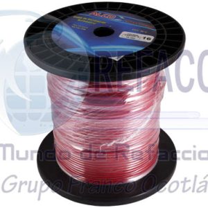 CARRETE-BI16-RJO CABLE INSTALACION ALCO #16 BIMETALICO 100M ROJO