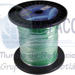 CARRETE-BI16-VDE CABLE INSTALACION ALCO #16 BIMETALICO 100M VERDE