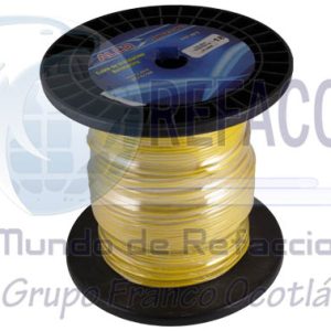 CARRETE-BI18-AMA CABLE INSTALACION ALCO #18 BIMETALICO 100M AMARILL