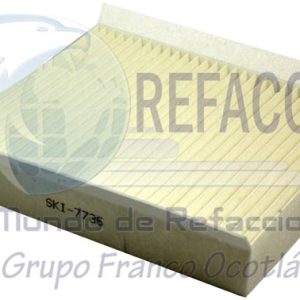 CFI-7736 FILTRO CABINA DODGE NEON 4CIL 1.6L 17-18