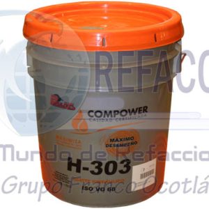 COMPOWER-H303 ACEITE COMPOWER HIDRAULICO H303 CUBETA 19L