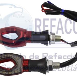 D-139R-A DIRECCIONAL ROJO LED AZUL 12V