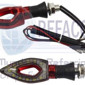 D-139R-B DIRECCIONAL ROJO LED BLANCO 12V