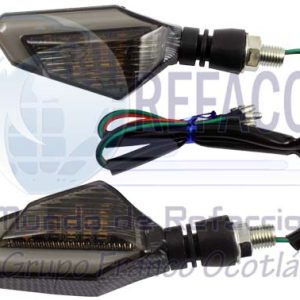 D-156S-YR DIRECCIONAL SERPIENTE LED AMARILLO/ROJO 12V