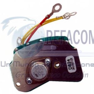 D824 REGULADOR ALT. DELCO 25SI 24V NEGATIVO=02216=02226