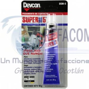 DSM-5 PEGAMENTO SUPER MIL 5 DEVCON BLISTER 50GR