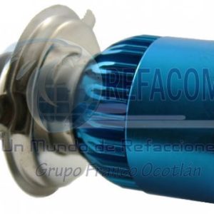 EN-0125-2AZ FOCO LED P/MOTO AZUL DC 10-95V 15W H4
