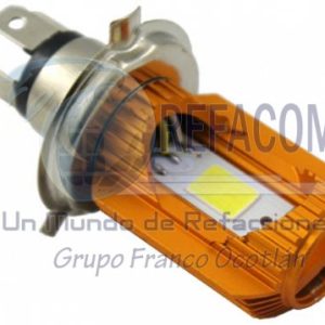 EN-0156-2A FOCO LED H4 P/MOTO AMBAR DC 10-95V 12W