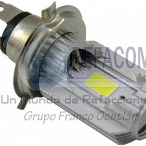 EN-0156-2P FOCO LED H4 P/MOTO PLATA DC 10-95V 12W