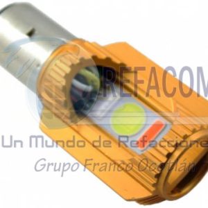 EN-0156A-1O FOCO LED P/MOTO ORO ESTROBO DC 10-95V 18W