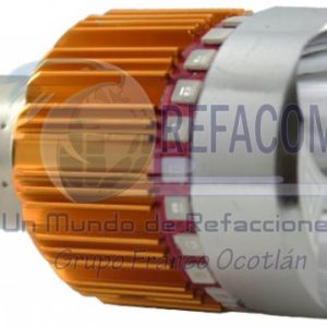 EN-0309 FOCO LED 3/9W C/ARO LED ORO ESTROBO