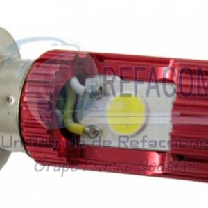 EN-0850R FOCO LED P/MOTO H6 ROJO DC 10-95V 12W