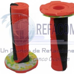 EN-MOTON002 PUÑOS P/MOTO NARANJA