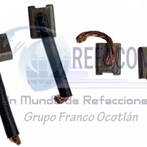 EN-MOTON020 CARBON MARCHA P/MOTO TRABAJO CARGO JGO/4PZ