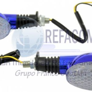 EN-NEW-012-AZUL DIRECCIONAL LED BLANCA CUERPO AZUL 12V