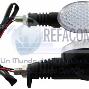 EN-NEW-012A DIRECCIONAL NEGRO LED AMARILLO 12V