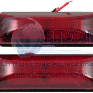 EN-PL004R PLAFON JGO 3.8x1.2x0.83" 4LED F5 ROJO