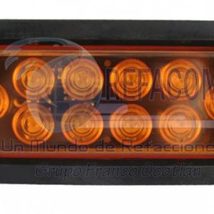EN-PL010A PLAFON PIEZA 6 1/2" 10LED 3528SMD CAUCHO AMARILLO