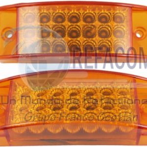 EN-PL015A PLAFON JGO 5.5x2" 21LED F5 AMARILLO