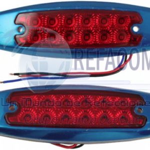 EN-PL044R PLAFON JGO 6x2" 12LED F5 ROJO
