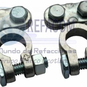 EN-TMN001 TERMINAL BATERIA ALUMINIO BLISTER/2PZ