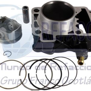 ENA0370000407P CILINDRO COMP (KIT) NEGRO PULSAR200NS