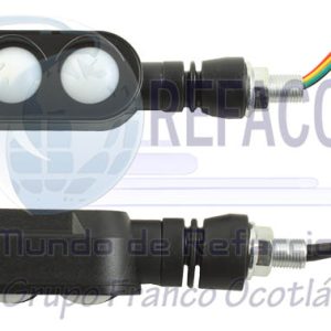 ENAC-0815 S-VM DIRECCIONAL LEDS MOTO VERDE AMARILLO