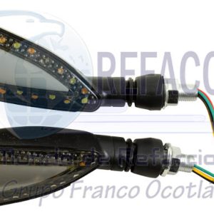 ENAC-0835 S-RBM DIRECCIONAL LEDS MOTO ROJO/BLANCO+AMARILLO