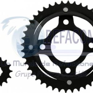 ENENG-1505-0015 ENGRANE TRACCION JGO HONDA TITAN CG150 428-43T/16T