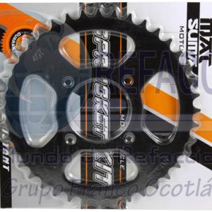ENENG-1505-1104 ENGRANE TRACCION TRAS ACERO #1045 40T FT110
