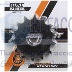 ENENG-1505-2126 ENGRANE TRACCION DEL ACERO #1045 14T GS125