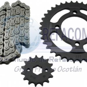 ENENG-1505-3002 KIT ENGRANE C/CADENA ITALIKA FT125 38T/15T 428X102