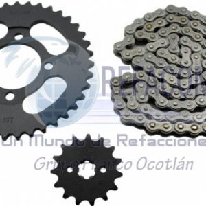 ENENG-1505-3017 KIT ENGRANE C/CADENA HONDA C90 36T/14T 420x98L
