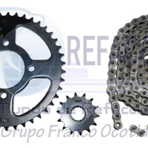 ENENG-1505-3126 KIT ENGRANE C/CADENA 43T/14T GS125