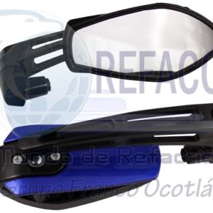 ENESP-4213-0061A ESPEJO YAMAHA FZ-S C/KIT TORN. AJUSTABLES AZUL