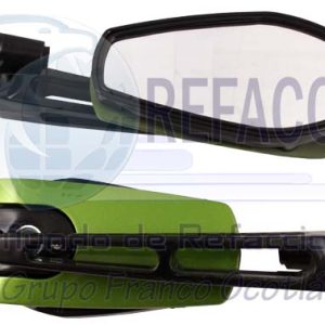 ENESP-4213-0061V ESPEJO YAMAHA FZ-S C/KIT TORN. AJUSTABLES VERDE