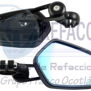 ENESP-4213-0104N ESPEJO JGO P/MOTO AMERICA NEGRO