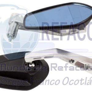 ENESP-4213-0105P ESPEJO JGO PUÑO EUROPA CROMADO