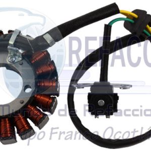 ENEST-3102-0024 ESTATOR 18 BOBINAS HONDA CARGO GL150 31120-KYA-701