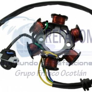 ENEST-3102-0045 ESTATOR 6BOBINAS CORRIENTE CONT. ITALIKA ATV150
