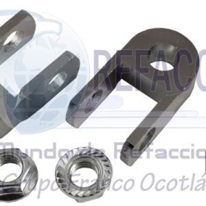 ENEXT-1401-9801P EXTENSION AMORTIGUADOR MOTO PLATA