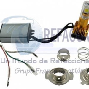 ENZF-906AR FOCO LED MOTO UNIVERSAL ORO 36W 3 SUPER LED